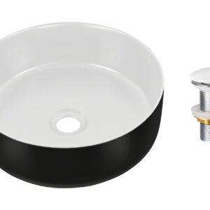 Comad Keramické umyvadlo na desku Simple 8 36x36 + výpusť Click-Clack