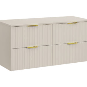 Comad Koupelnová skříňka pod deskové umyvadlo set Adel Cashmere I. 120 kašmír