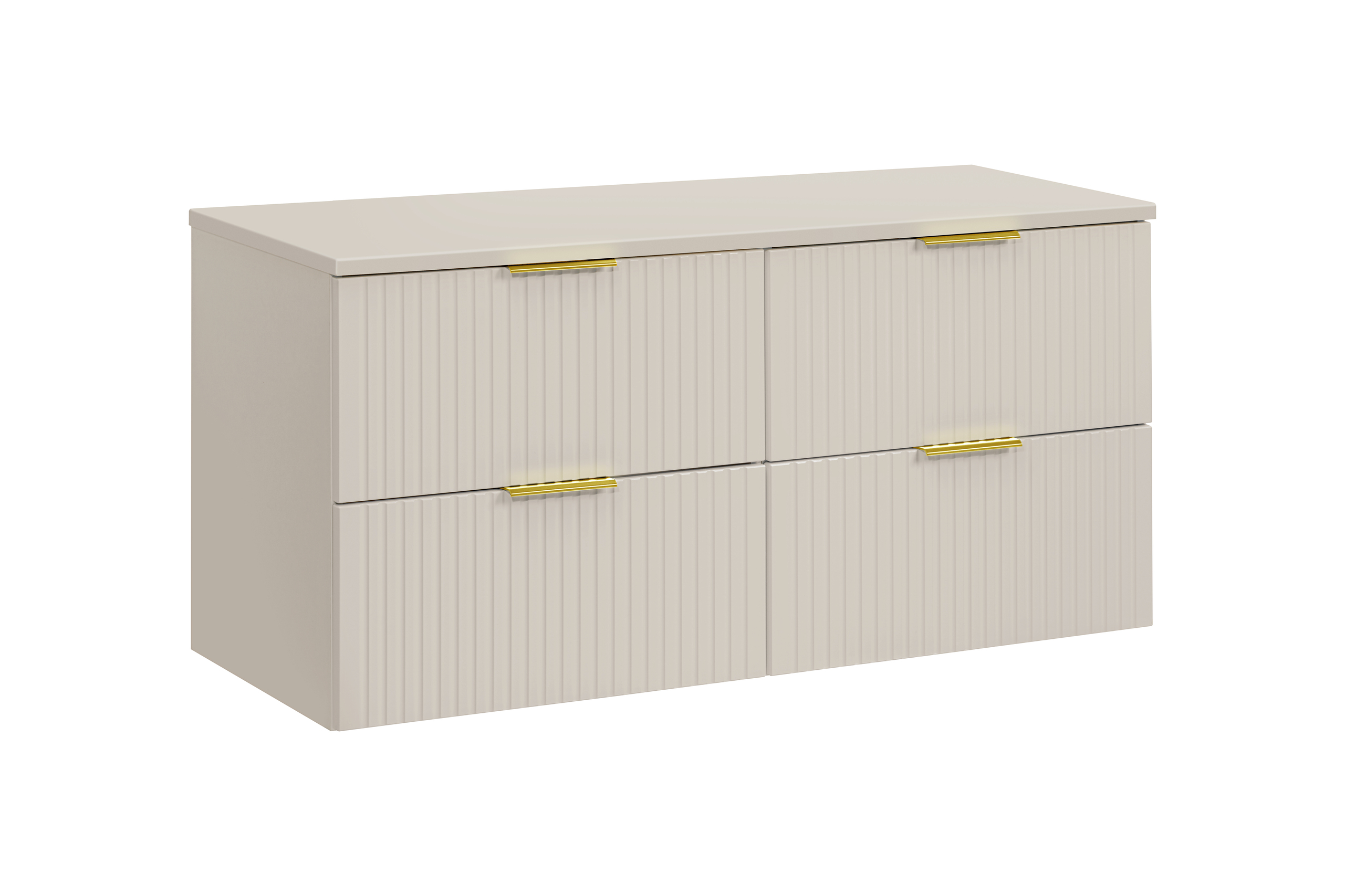 Comad Koupelnová skříňka pod deskové umyvadlo set Adel Cashmere I. 120 kašmír