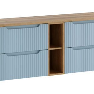 Comad Koupelnová skříňka pod deskové umyvadlo set Nova Denim 140 denim/dub coast evoke