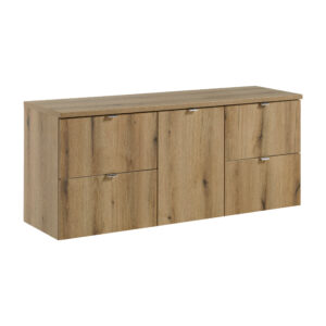 Comad Koupelnová skříňka pod deskové umyvadlo set Nova Oak 140 dub coast evoke