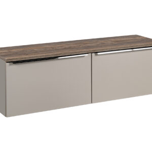 Comad Koupelnová skříňka pod deskové umyvadlo set Santa Fe Taupe 160 šedohnědá/dub santa fe