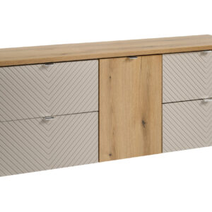Comad Koupelnová skříňka pod deskové umyvadlo set Viva Cashmere 160 kašmír/dub coast evoke