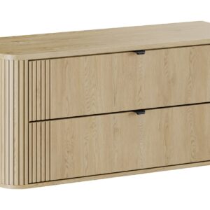 Comad Koupelnová skříňka pod umyvadlo set Ovalia Cremona 120 dub cremona