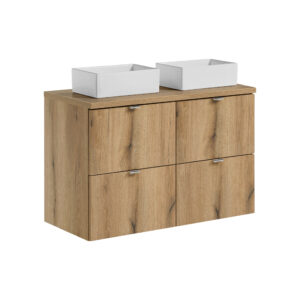 Comad Koupelnová skříňka s deskovým umyvadlem set Nova Oak 100 dub coast evoke