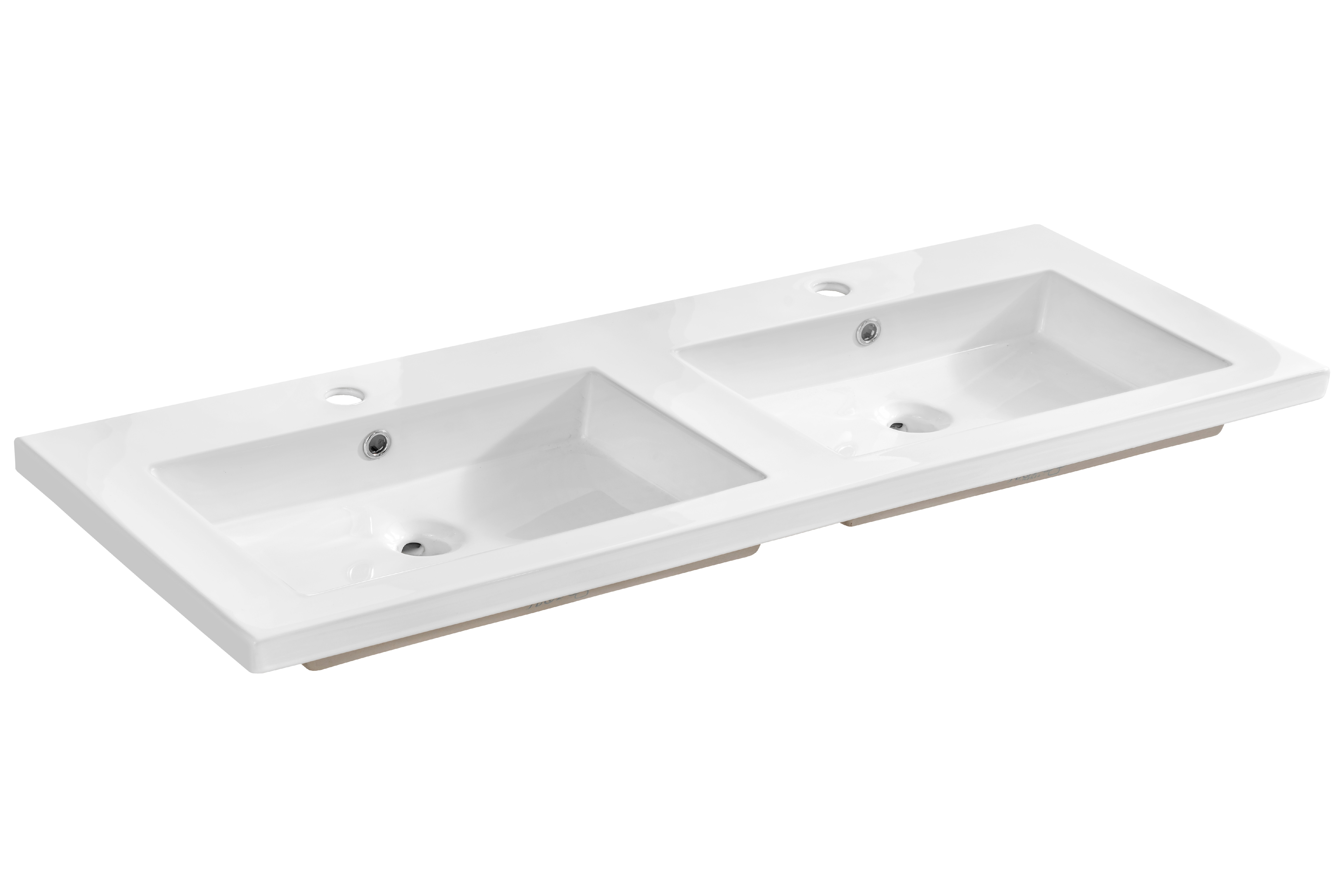 Comad Nábytkové keramické dvojumyvadlo UM-8070 SPIRIT 120D