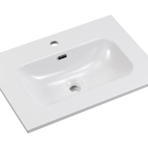 Comad Nábytkové keramické umyvadlo FLY WHITE GLOSS UM 60-46 DP