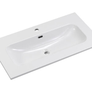Comad Nábytkové keramické umyvadlo FLY WHITE GLOSS UM 80-46 DP