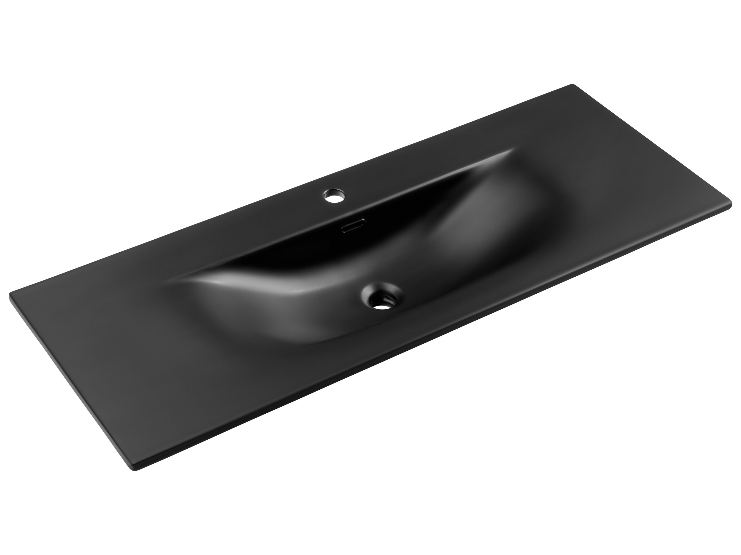 Comad Nábytkové keramické umyvadlo SKY 1 BLACK MATT 120 DP