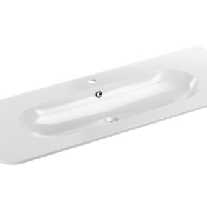 Comad Nábytkové umyvadlo z konglomerátu PURE WHITE GLOSS