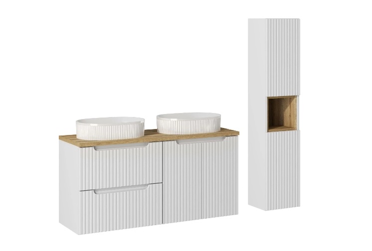 Comad Umyvadlo na desku BEYOND 3 56 cm bílé - Obrázek 2