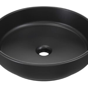 Comad Umyvadlo na desku RIVER I 40 cm černé