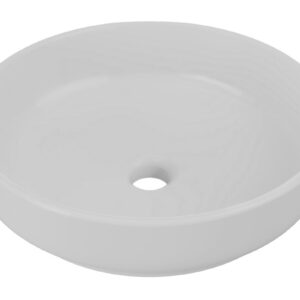 Comad Umyvadlo na desku RIVER I 40 cm světle šedé