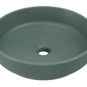 Comad Umyvadlo na desku RIVER I 40 cm tmavě zelené