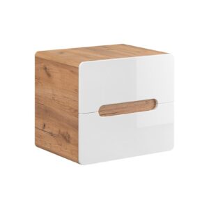 Comad Umyvadlová skříňka Aruba 828 2S dub craft zlatý/bílý lesk