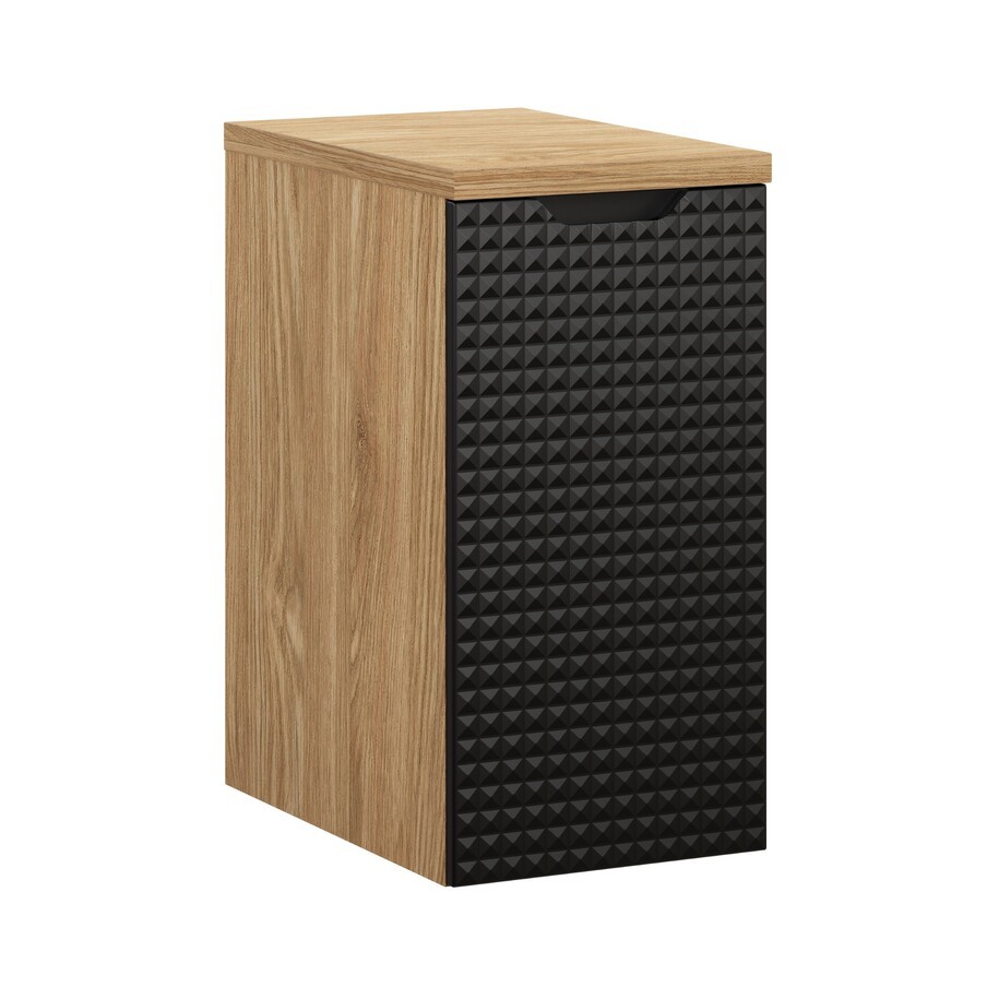 Comad Závěsná koupelnová skříňka Luxor Black s deskou 81-30-1D černý/dub olejovaný