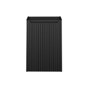 Comad Závěsná koupelnová skříňka Nova Black s košem na prádlo 81-40-1D černá