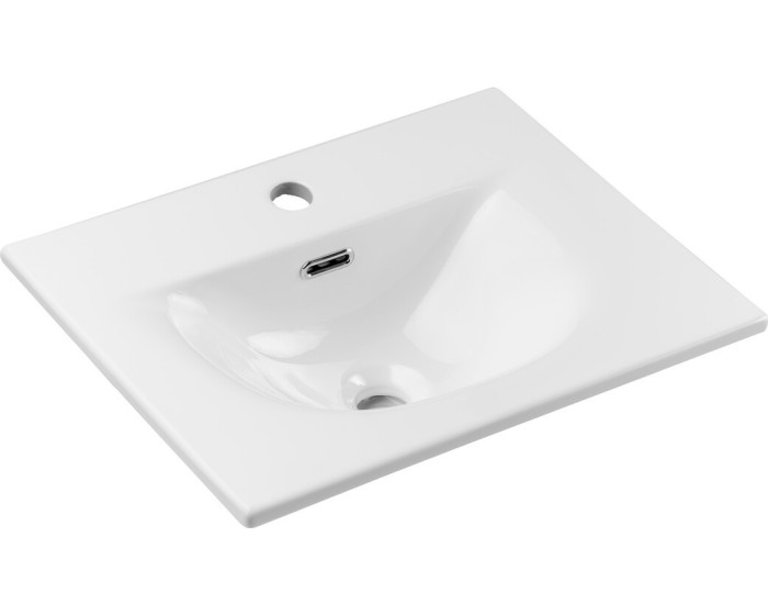 Comad Závěsná skříňka Nova Cashmere Sky se zápustným umyvadlem 50 cm kašmírová - Obrázek 2