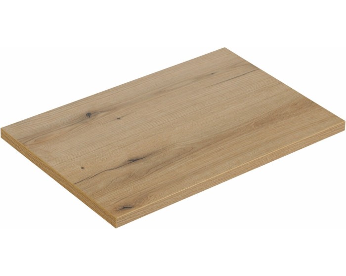 Comad Závěsná skříňka pod umyvadlo Nova Cashmere II s deskou 80 cm kašmírová/dub evoke - Obrázek 2