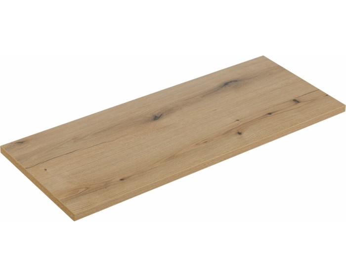 Comad Závěsná skříňka pod umyvadlo Nova Cashmere s deskou 90 cm kašmírová/dub evoke - Obrázek 2