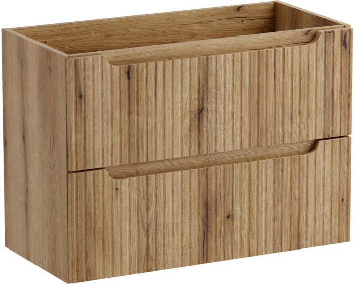 Comad Závěsná skříňka pod umyvadlo Nova s deskou 80 cm dub coast evoke - Obrázek 2