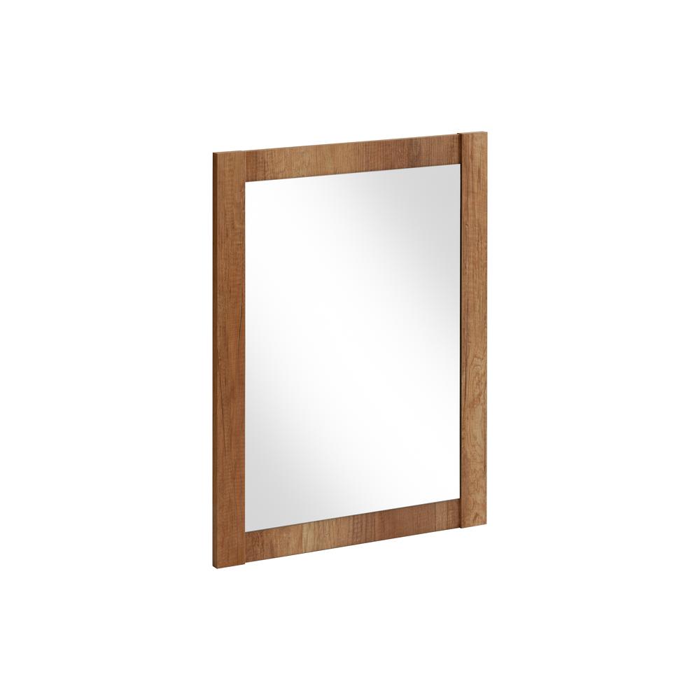 Comad Závěsné zrcadlo bez osvětlení Classic Oak 80x80 cm