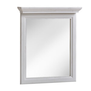Comad Závěsné zrcadlo bez osvětlení Palace White 65x76 cm