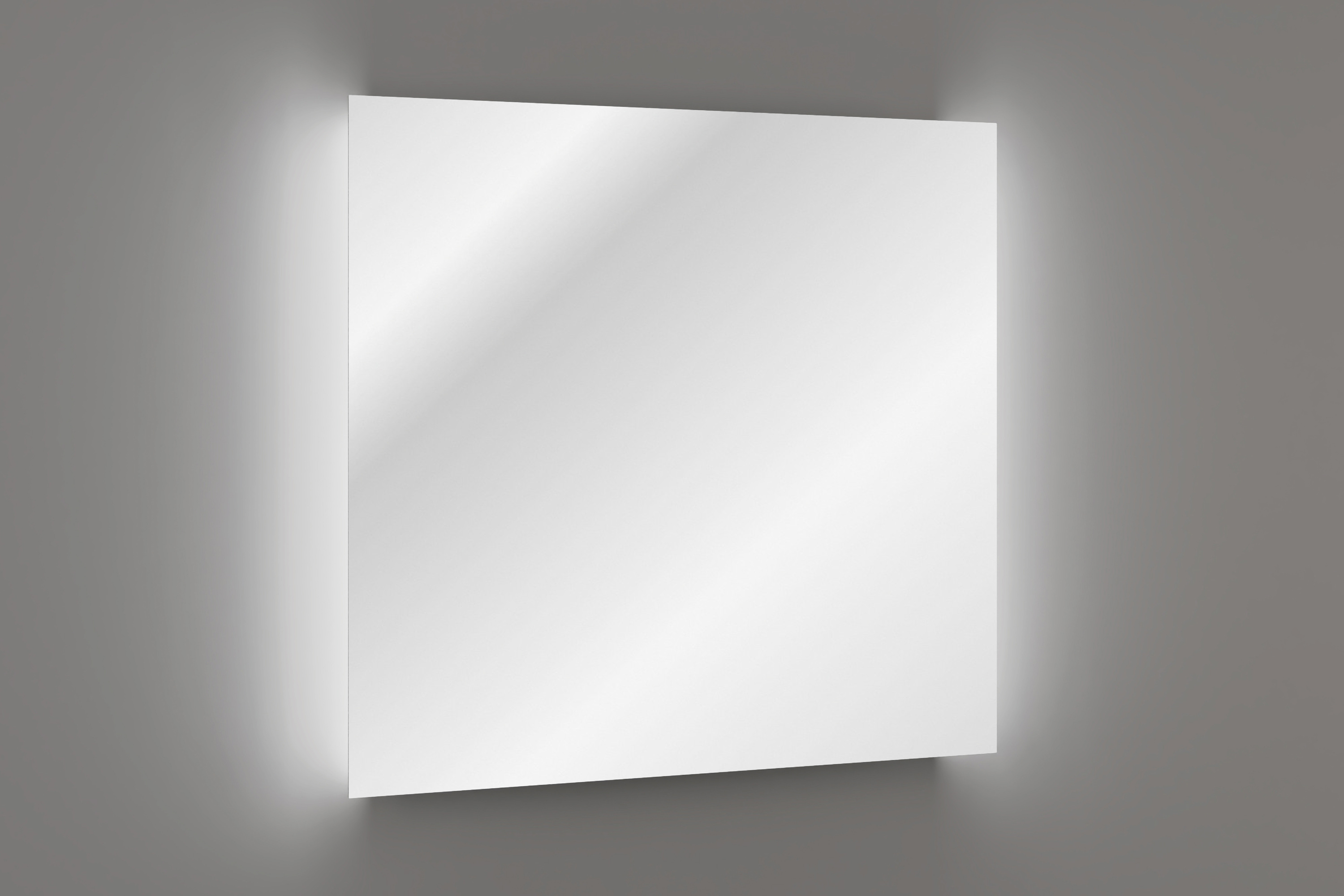 Comad Závěsné zrcadlo s LED osvětlením Aura LED 80x80 cm - Obrázek 2