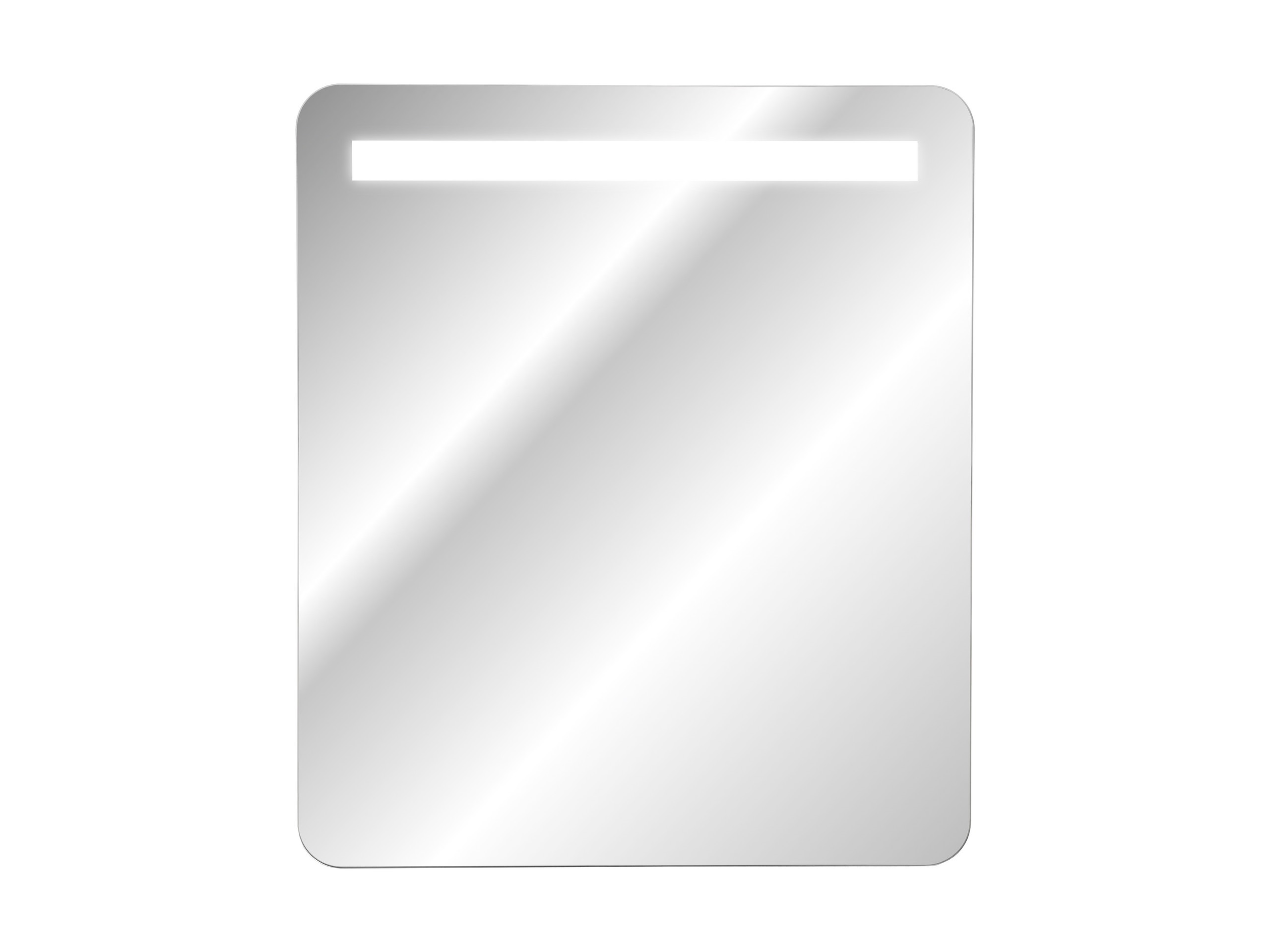 Comad Závěsné zrcadlo s LED osvětlením Bianca LED 60x70 cm