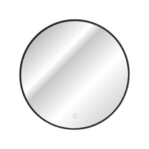 Comad Závěsné zrcadlo s LED osvětlením Luna ⌀60 cm