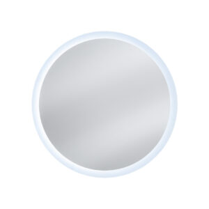 Comad Závěsné zrcadlo s LED osvětlením Venus ⌀80 cm