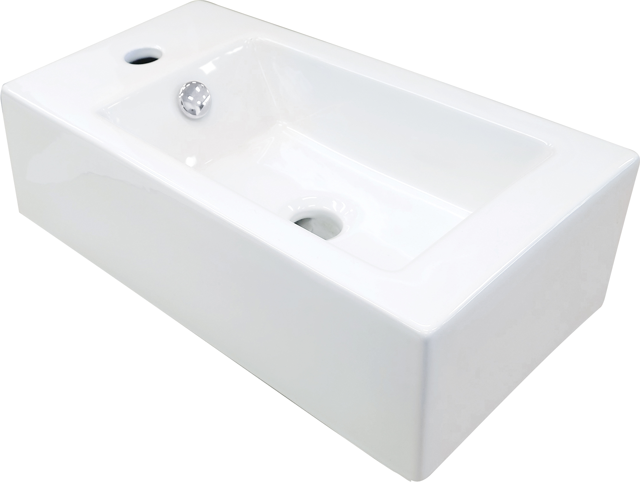 Deante Umyvadlo na desku Square 50x25