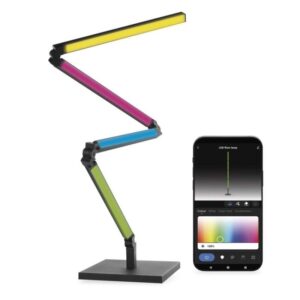 EMOS Chytrá LED stojací lampa GoSmart černá