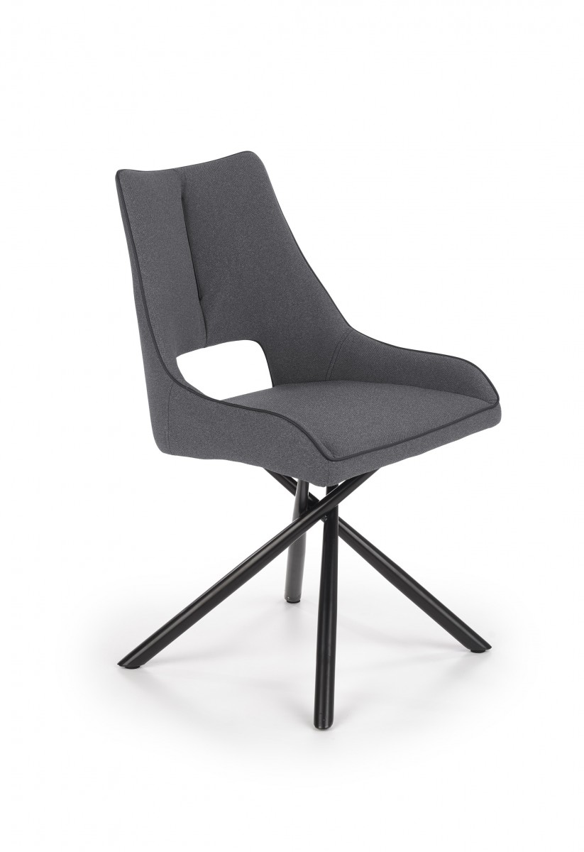 HALMAR Designová židle Cretto šedá