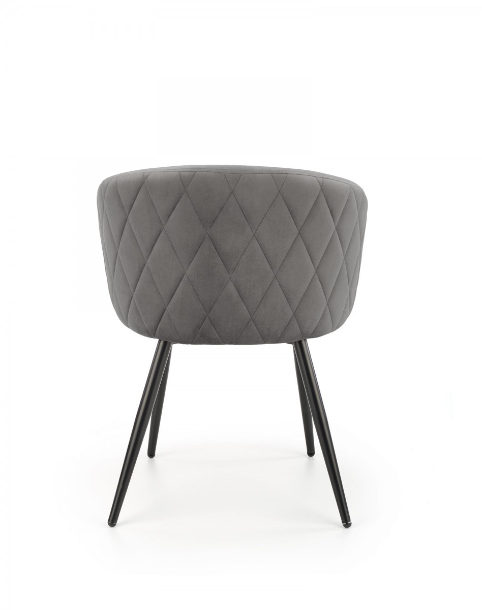 HALMAR Designová židle Dasha šedá - Obrázek 2
