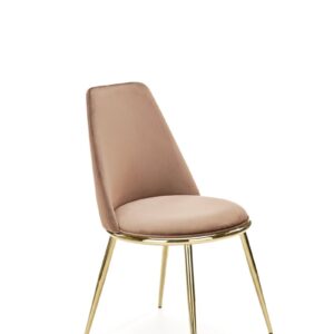 HALMAR Designová židle GLAMOUR K460 béžová