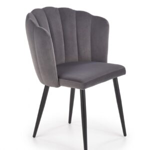 HALMAR Designová židle Zelo šedá