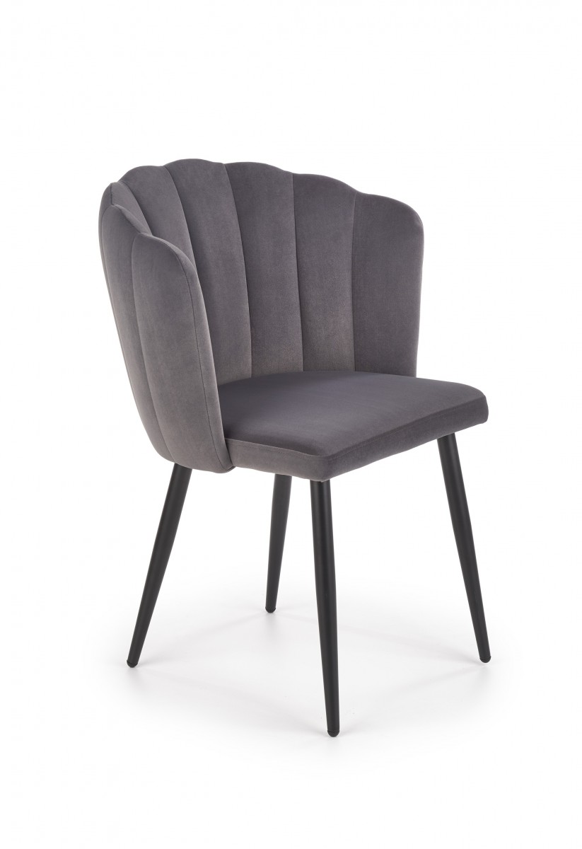 HALMAR Designová židle Zelo šedá