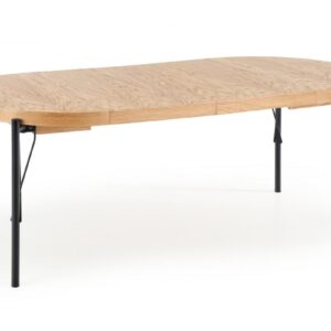 HALMAR Jídelní rozkládací stůl Fero 100/300 cm dub přírodní/černý