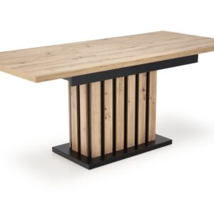 HALMAR Jídelní rozkládací stůl Lamello 160/210 cm dub artisan/černý