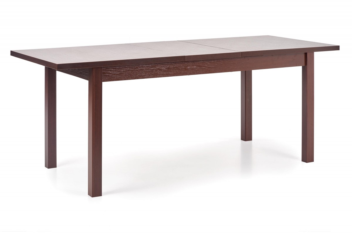 HALMAR Jídelní rozkládací stůl Maurycy 118/158 cm ořech americký - Obrázek 2