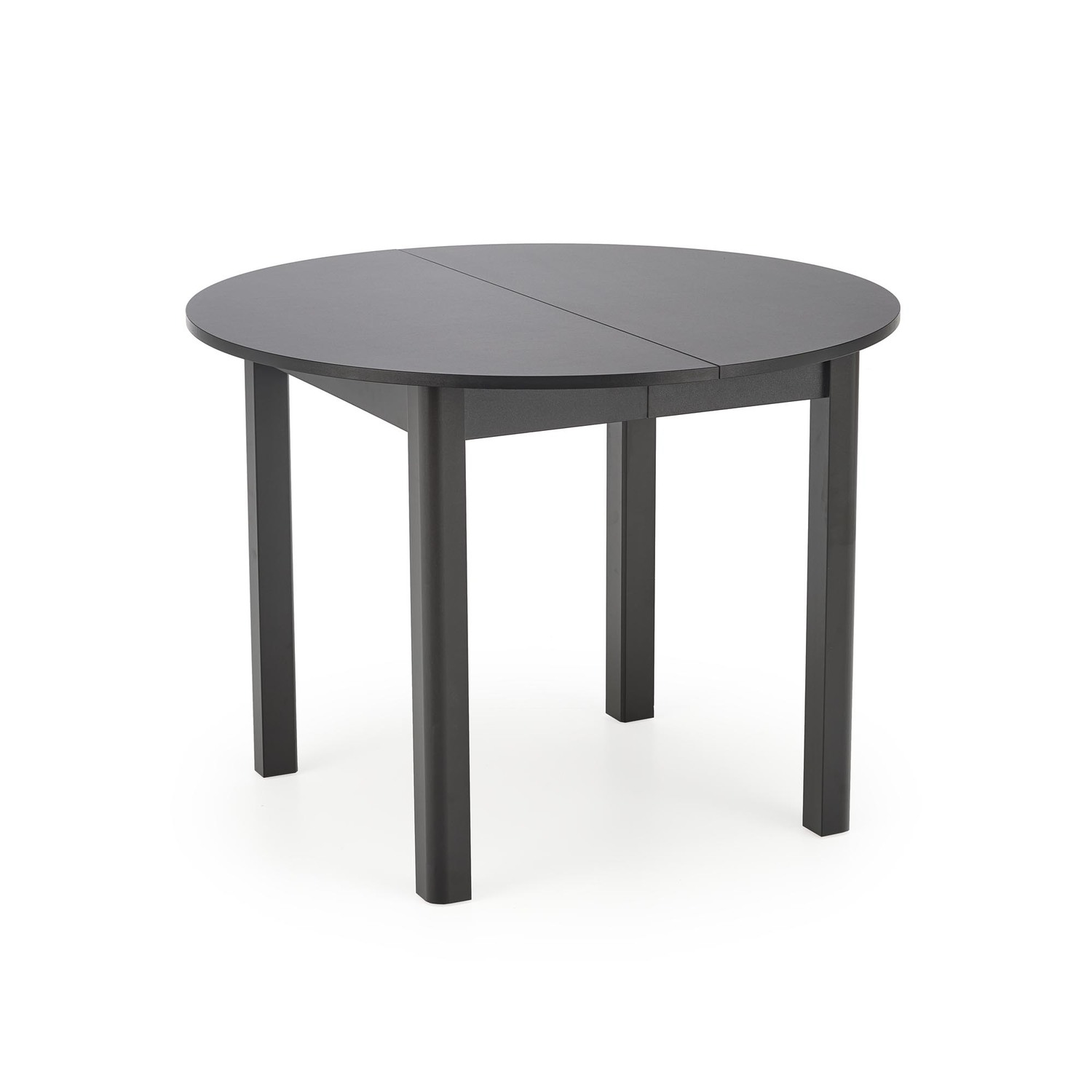 HALMAR Jídelní rozkládací stůl RINGO 102/142 cm černý