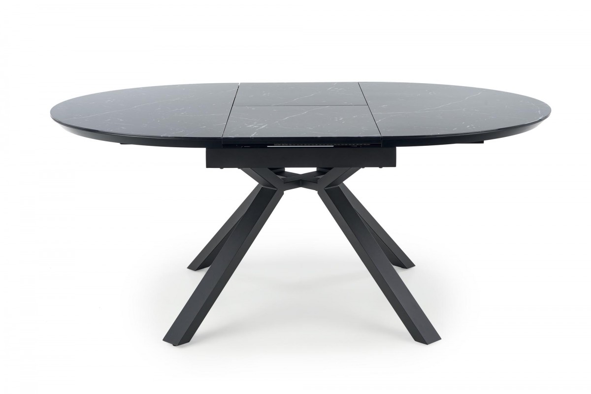 HALMAR Jídelní rozkládací stůl Vertigo 130/180 cm černý