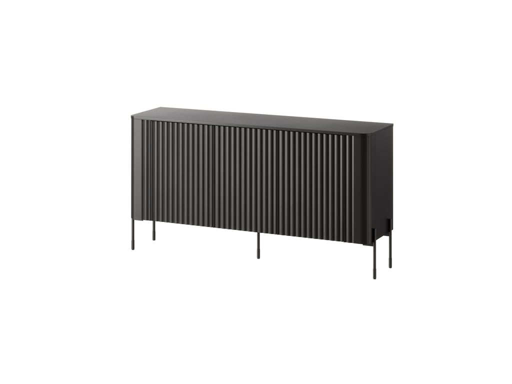 HALMAR Komoda Vera 150 cm černá