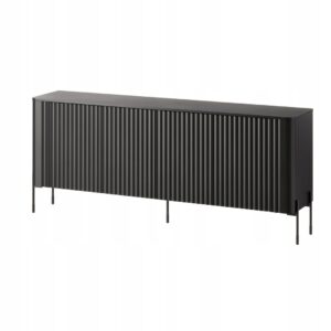 HALMAR Komoda Vera 190 cm černá