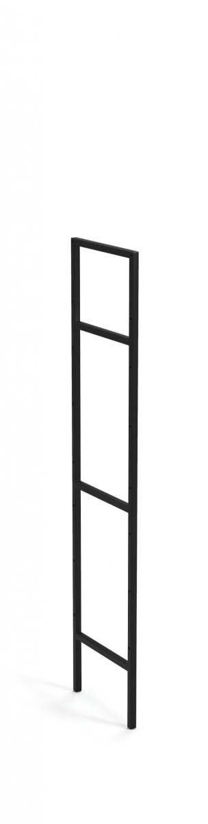 HALMAR Kovový rám MOBIUS 145 cm černý