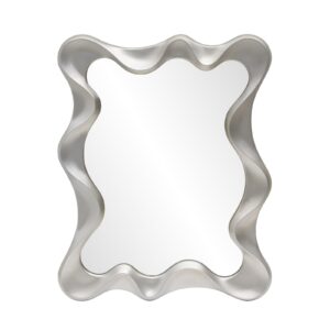 HALMAR Nástěnné zrcadlo DECO stříbrné