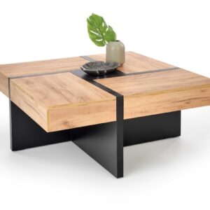 HALMAR Odkládací stolek Sevilla 100 cm dub craft/černý