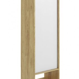 HALMAR Regál MOBIUS 1D přírodní ořech/alpská bílá