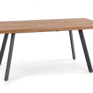 HALMAR Rozkládací jídelní stůl Berlin 160/220 cm ořech/černý